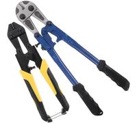2pcs Ergonomic Bolt Cutter 14 Inch Steel Manual Wire Cutter