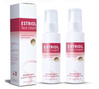 2PCS Es- Face Cream for Women - Menopause Relief Moisturizer with Hyaluronic Acid, Hot Flash Relief, Anti-Aging Night Cream for Firming & Brightening
