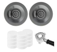 2PCS Espresso Cleaning Discs & 12PCS Cleaning Tablets Compatible with for Ninja Luxe Coffee Machine ES601 54mm (2.13in) Backflush Disc for Regular Maintenance