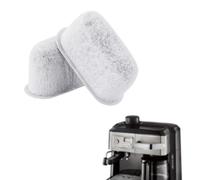 2pcs Espresso Machine Filters for Delonghi, Super Strong Adsorption Activated Charcoal Water Filter Coffee Espresso Machine Filter Replacement for 7313285779 for Delonghi