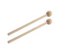 2pcs Ethereal Drumsticks Round Head Drum Sticks Hammer Wooden Handle Stick Small Musical Drumsticks Round Head Sticks For Percussion