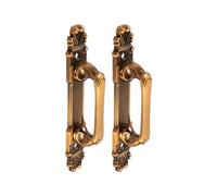 2Pcs European Style Door Handle,Door Pull Handle, Metal Sliding Door Handle for Cabinet Drawer Cupboard Accessory
