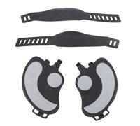 2PCS Exercise Bike Pedals with Straps, Universal Adjustable Bike Pedals, PP PVC Stainless Steel Pedals with Clip Straps for Home Gym and Cycling Equipment
