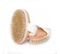2pcs Exfoliating Body Brush Dry Brushing Body Brush for Lymphatic Drainage Dual-use Dry and Shower with Natural Bristles Remove Dead Skin and Cellulite