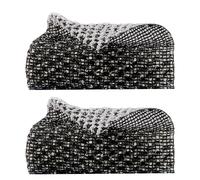 2Pcs Exfoliating Shower Towel, Back Extra Long Exfoliating Washcloth for Men Women, Specifically Designed for Back Scrubbing, for Body Cleaning and Massage