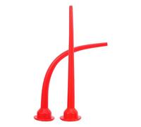 2pcs Extended Reach Caulk Nozzle Extender for Glass Glue Gun