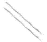 2PCS Extension Spring, Screen Door Long Spring Kit for Doors Springs to Close Door, Steel Springs Replacement Hardware for Light Storm and Screen Doors - 20 Inch