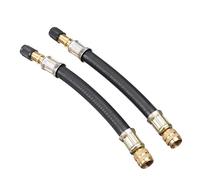 2pcs Extension Tire Valve Adaptor for OPEL Vauxhall Crossland X 2017-2025, with Valve Cap, Universal Durable Rubber and Copper Design, for Cars Motorcycles,300mm