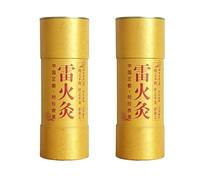 2PCS Extra Large Thunder Fire Moxa Sticks Diameter 2.76" x Length 7.9"/7CM x 20CM, Premium Wormwood