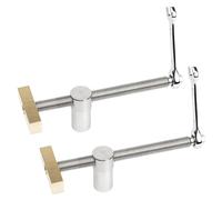 2Pcs Extra Long Bench Dog Clamps for 3/4" Hole, DIY Woodworking Adjustable Desktop Clips, Fixture Vise Benches Joinery Carpenter Tool for Woodworking