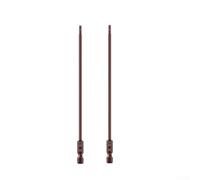 2pcs Extra Long Hex Screwdriver Bits 150mm Alloy Steel 1.5mm To 6mm Metric Head Set With 1/4 Inch Shank For Electric Drill And Power Driver Tools Bronze Finish(2.5mm)