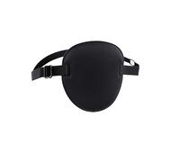 2PCS Eye Patch, Adjustable Eye Patches, Amblyopia Lazy Eye Patches for Left or Right Eyes, Black