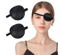 2pcs Eye Patches for Adults,Eye Patch Pirate Eye Patch Medical Eye Patch Costume,Eye Patches for Adults Medical Eye Patches for Adults,Eyepatch for Adult,Eyepatch Pirate Eye Patches for Adults