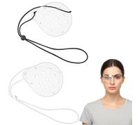 2PCS Eye Shield After Cataract Surgery,Clear Medical Eye Patch for Adults, Transparent Eyes Shield for Post-Surgery Recovery