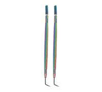 2pcs Eyelash Lift Perming Tool Colored Separation Comb Lash Separator Tint Tool for Salon