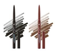 2Pcs Eyeliner Pencil,Waterproof Gel Pencil Eyeliner,Smooth & Blendable Makeup
