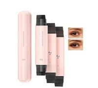 2Pcs Eyeliner Stamp Wing Cat Eye Liner Stamp, Magnetic Eyeliner Stamp Pen Long Lasting Waterproof Winged Beginner Liquid Eyeliner Makeup (Black)