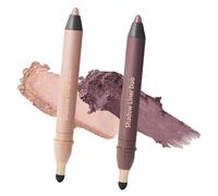2PCs Eyeliners Eyeshadow Set with Long Time Portable Gentle Application Eyes Color Eyeshadow Liner Beginner Eyeliners
