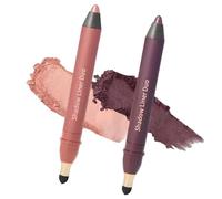 2PCs Eyeliners Eyeshadow Set with Long Time Portable Gentle Application Eyes Color Eyeshadow Liner Beginner Eyeliners