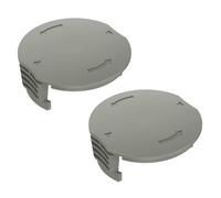 2PCS F016F05320 Trimmer Spool Cover Cap,Durable Spool Cap for Bosch Compatible with Bosch Easy GrassCut18-230 Spool Cover Caps Replacement