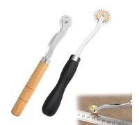 2PCS Fabric Cutter Wheel,Tracing Wheel for Pattern Cutting,Tracing Paper for Sewing Patterns,DIY Sewing Tools Tracing Wheel for Sewing Pattern Carbon Copy Paper Hemline