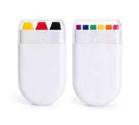 2Pcs Face Paint Kit, Rainbow and Festival Face Body Paint Sticks | Rainbow face paint set with colourful shades, festival designs and easy application for parties and creative body art