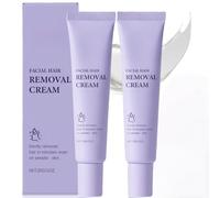 2PCS Facial Hair Removal Cream,Fast and Soothing Hair Removal,Painless Lip Hair Removal Cream for Women,Intimate Ha/ir Rem/oval Crea/m,Gentle Formula Face H/air Rem/over