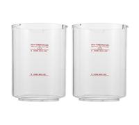 2Pcs Facial Steamer Water Container 650ml 22oz ABS Replacement | Universal Fit for Steaming Machines, Heat-Resistant Plastic Jar, Home Spa and Salon Use, Easy Swap
