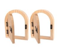 2pcs Fairy Tale Door Outlet Covers Wooden Child Proof Socket Plate Miniature Decorative Wall Art Safety Baby Proofing Electrical