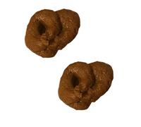 2Pcs Fake Poopy Toy, Sproof Brown Realistic Fake Poop, Novelty Floating Fake Poop Toys for April Fools' Day Prank, Perfect Gag Gift, Prank Gift