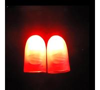 2Pcs Fake Thumbs,Halloween Fake Thumb Fingers Lamp Magic Kit Party Props Prank Tools for Performances Halloween Christmas,Light Up Thumbs,Magic Kits and Accessories