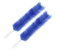 2pcs Fan Cleaning Brush, Ceiling Fan Cleaner Duster Bendable Ceiling Fan Brush Ceiling Fan Duster for Fan Air Conditioning Car Vents Windows Curtains