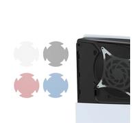 2pcs Fan Dust Filter Cooling Fan Dust Cover Net Dust Guard for P 5 Slim Cooling Vents Dust Cover Mesh Dust Protector (Gray)