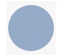 2Pcs Fan Dust Filter for P5 Heatsink Fan, Dust Cover Net with Cooling Vents Dust Protector Kit for P5 Slim (Blue)