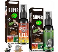 2PCS Far/t Spray & Stink Bo/mb Set,Extra Strong sti/nky pra/nk Spray for Adults,Tricky Liquid F/art Bom/bs for Hi/larious Gags and Practical Jokes,Su/per Smelly Stink Stuff Pra/nks