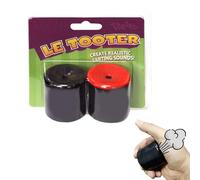 2Pcs Fart Machine, Fart Noises, Novelty Noise Maker Magic Props Halloween Fool's Day Supplies Prank Toys For Kids Adults (Red&Black)