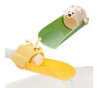 2pcs Faucet Extender Toddler, Silicone Faucet Extender,Suitable for bathrooms, Kitchens, bathtubs, and Children's Sink Extenders