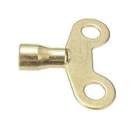 2PCS Faucet Key Bleed Hole Plumbing Special Lock Square Socket Brass Radiator Me uk Usage Water And Radiator bleeding