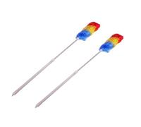 2pcs Feather Dusters, Telescopic Static Duster, Spider Net Duster