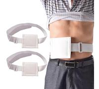 2Pcs Feeding Tube Belt, Adjustable Soft Comfortable Breathable Feeding Tube Holder for Peritoneal Dialysis Accessories, Peritoneal Dialysis Belt