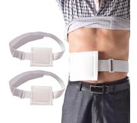 2Pcs Feeding Tube Belt, Adjustable Soft Comfortable Breathable Feeding Tube Holder for Peritoneal Dialysis Accessories, Belt