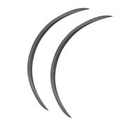 2pcs Fender Flares Car Arch Wheel Flare Extension Protector Lip Anti-Scratch Soft Strip Eyebrow Car Wheel Arch Guard(2pcs)