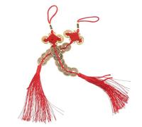 2pcs Feng Shui Coins Hanging Ornament for Chinese New Year Prosperity
