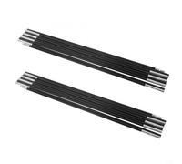 2PCS Fiberglass Camping Tent Pole Bars,Outdoor Support Rods Awning Frames Kit, lightweight Tent Rod Adjustable Replacement(435cm)
