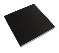 2pcs Fiberglass Solid Plates, FR4 G10 Black Precision Epoxy Resin Sheets(8x200x200mm)