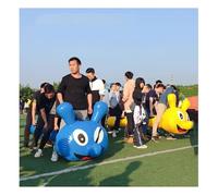 2pcs Field Day Outdoor Activities Game for Adults Teamwork Lawn Game Equipment Fun Cooperation Team Building Race Inflatable Dragon Boat