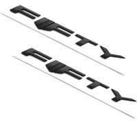 2pcs Fifty Emblems 3D Badge Letter Nameplate 2017-2018 6th Gen Replacement Origianl Size (Matte)