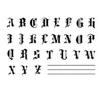 2pcs Finger 26 Letters Of The Alphabet Juice Tattoo Stickers, Semi-permanent Tattoos, Realistic Fake Tattoos, Lasts 7-15 Days, Waterproof Non-reflective Temporary Tattoo Stickers