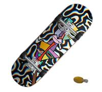 2PCS Finger Skateboards 3x2x9cm Wooden Skateboard Fingerboards, Tiny Skateboard Toy, Non-Slip Training Fingerboard Skateboards, Fingertip Toy, Finger Sports Party Funny Small Board For Kids Party