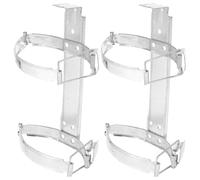 2pcs fire extinguisher bracket 2kg wall mount heavy duty metal rack